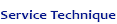 Service Technique
